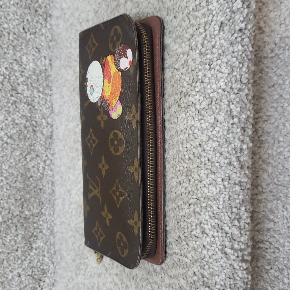 Louis Vuitton murakami panda limited zippy wallet Authentic - Picture 7 of 10